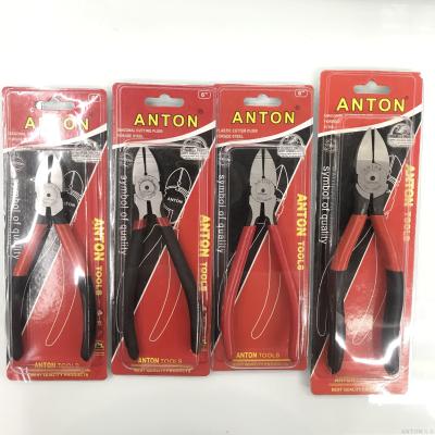 Anton hardware high carbon steel oblique pliers 6 in pliers oblique nose pliers spring shear manual electronic scissors