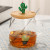 [LIVE Broadcast Free Shipping] Creative Fruit Heat-Resistance Glass Hot Selling Cactus Three-Dimensional Bonsai Cup Wooden Lid Gift