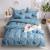 Ecological cotton active printing three - piece bedding set home textile manufacturers direct sales