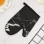New marble series heat resistant gloves kitchen oven oven oven gloves cotton and linen gloves heat resistant gloves