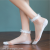 Lace Stockings Women's Lace Socks Low-Cut Japanese Summer Thin Glass Crystal Silk Transparent Ultra-Thin Boat Socks