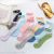 Pearl transparent glass silk socks for women's socks spring and summer thin version of cotton socks card silk ship socks