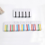 Nordic creative black and white piano key decoration hook door behind the wall hanging decoration wall rack