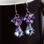 Governor imported crystal earrings temperament tassel style embellished ears