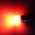 Motorcycle led brake light super bright detonation flash light rear light 12V lens red high and low foot double point 