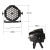 Factory direct sales LED highlight 36 * 3W cast aluminum par lights RGB mixed color dyeing lights wedding bar stage ligh