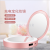 Led charger mirror with lamp web celebrity portable power gift mirror