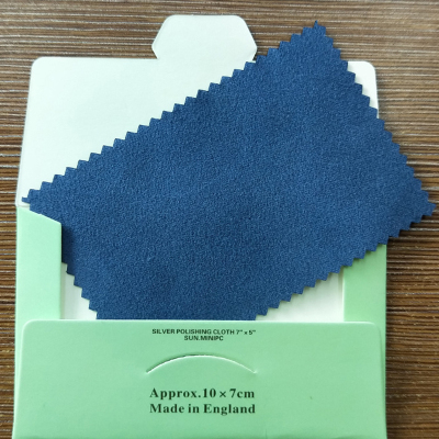 Brand New Silver Polishing Cloth Silver Polishing Cloth Silver Jewelry for Maintenance Special Leather Flannel Factory Direct Sales Wholesale Gift