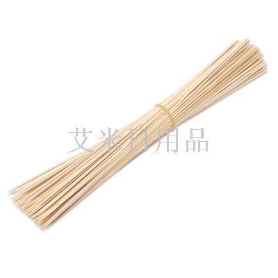 4.0mm*40cm round bamboo stick BBQ stick round bamboo stick disposable fruit stick mutton string string sugar gourd