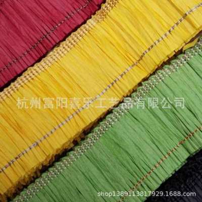 Manufacturers to do direct sale of various specifications of paper Lafite Grass skirt paper row