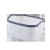 W16-2349 Portable Layering Storage Basket Linen Pattern Storage Basket Modern Simple Mask Alcohol Storage Storage Basket