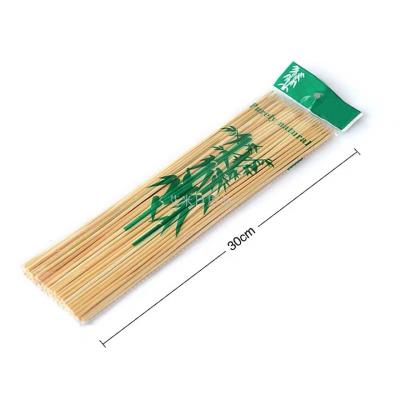3.0mm*30cm bamboo skewer BBQ skewer BBQ tool one-time skewer skewer meat skewer bamboo stick