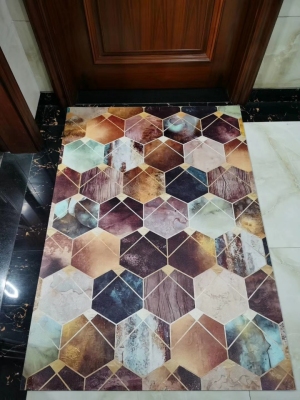 Free Cutting, Entry Leather Mat Floor Mat, Carpet