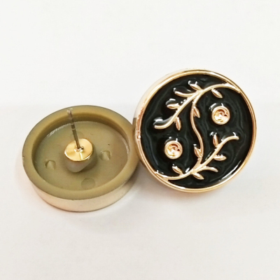 Niche Elegance Retro Gold Coin Eardrops Head Portrait Hong Kong Style Ear Studs Acrylic Accessories Plastic Clothing Accessories