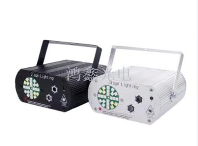 Stage lamp mini laser lamp outdoor remote control mini laser lamp four in one six in one pattern