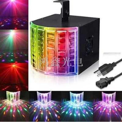 Stage lamp butterfly lamp remote MP3 mini laser lamp outdoor remote mini laser lamp full of stars
