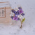 2020 hot-selling Korean exquisite water drill drop oil flower brooch joker temperament high-end clothing accessories spot