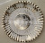 Disposable Thickened Gilding Silver Gold Paper Plate Paper Plate for Wedding Party Barbecue Tray Factory Direct Sales