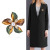 Hot-selling Korean version of fashion flower brooch simple joker small fresh accessory manufacturers direct sales
