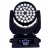 Chinese manufacturer hot sale 10w 36pcs wash zoom led moving head light RGBW 4 in 1 wedding party nice stage lights