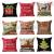 Cross-Border Supply Amazon Wish Christmas Cartoon Elderly Linen Pillow Cover Sofa Cushion Factory Direct Sales