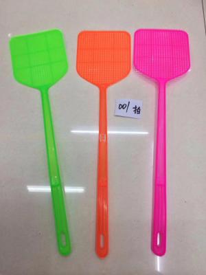 001 environmental friendly plastic fly swatter mosquito swatter durable mesh surface lengthened handle mosquito control