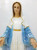 The statue of The virgin of Jesus is made of fiberglass