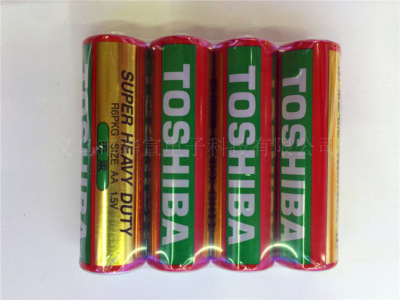 Battery gold TOSHIBA 5 AA Battery R6P Battery 1.5v carbon Battery