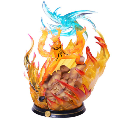  high quality version of the shadow of fire GK nine tail fairy god Ming people can be limited to light statue