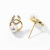 925 Silver Needle Minority Simple Stud Earrings Women's Fashion Earrings Western Style All-Matching Ear Rings