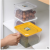 Refrigerator storage box freezer box kitchen storage plastic storage box