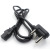 Great South Africa pin end power cord India three plug computer power cord bigfoot three round pin end power cord