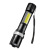 Cross - border for aluminum alloy flashlight COB working lamp USB zoom flashlight wholesale