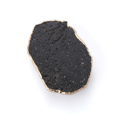 Natural stone slice mobile phone gripes, mobile phone accessories, volcanic lava