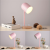 Simple modern Nordic macaroon desk lamp eye-protecting desk creative dormitory bedroom reading lamp bedside night lamp