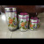 Manufacturers direct exquisite hand-painted flower glass storage tank spray color painting hand-made glass sealed tank