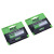 Minliqi 18650 lithium battery green card with 3.7v conservative flat head vape flashlight speaker battery wholesale