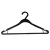 Dedicated to Dry Cleaning Shops Disposable Hanger Hotel Pajamas Home Adult Clothes Store Display Clothes Hanger Plastic Cloth Rack