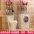 The bathroom toilet bathroom toilet closestool washing machine shelf multi - function ground multi - layer stainless steel shelves