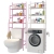 The bathroom toilet bathroom toilet closestool washing machine shelf multi - function ground multi - layer stainless steel shelves