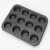 Wangfa Small Mixed Batch DIY Hot 12-Hole Flat Cup Baking Essential Non-Stick Birthday Cake Mold Factory Direct Sales