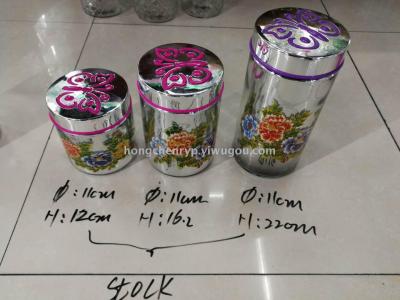 Specializing in the production of glass bottles and cans 1089 hand-painted glass bottles at a low price spot sales