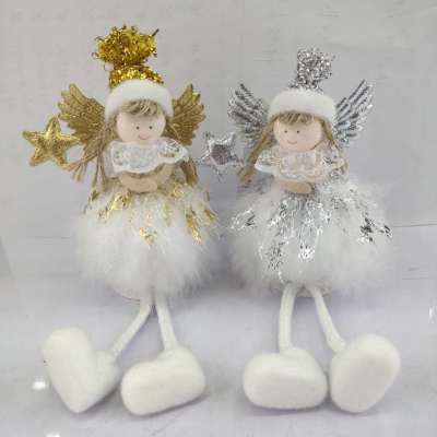 This Factory Supplies Feather Angel Doll Christmas Tree Bird Chicken Parrot Butterfly