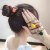Internet Celebrity Ins Headband Women's Korean-Style Cute Hollow Simple Crystal Hair Rope Simple Hair Ring Bracelet Dual-Use Hair-Binding