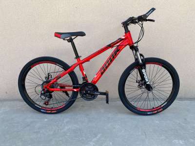 MOUNTAIN BICYCLE,IRON BODY FRAME,MTB MODEL,24 INCH,ONE SUSPENSION.