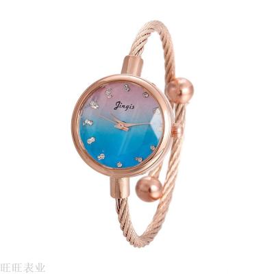 2020 new Korean version of fashion women's watch small fresh original sufeng belt students quartz wristwatch spot