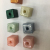 Factory Direct Direct Sales Dly Imitation Jade Straight Hole Scattered Beads, Jelly Two-Color round Beads, Square Beads Crack Bead Woven, Pieces