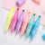 Factory direct mini highlighter color marker notes key fruit fresh highlighter kit easy to carry