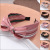 Manufacturers direct new Korean version of striped bow hair accessories fashion ladies cloth art knot hair accessories wide edge hair hoops