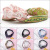 Summer instagram's new cloth art chiffon hair band with Korean middle cross knot for flamingo head in banana leaf